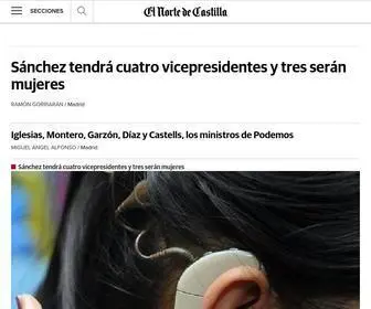 Elnortedecastilla.es(El Norte de Castilla) Screenshot