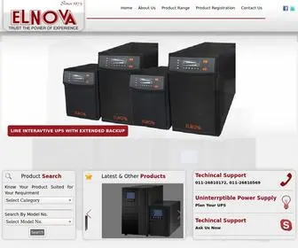 Elnova.com(Landing Page) Screenshot