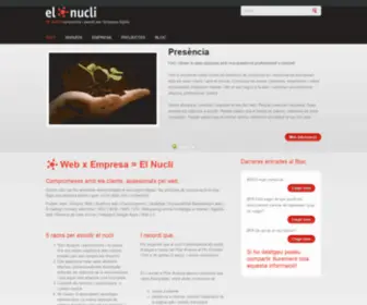 Elnucli.com(El nucli) Screenshot