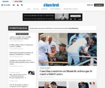 Elnuevoherald.com(El Nuevo Herald: Noticias de Cuba) Screenshot