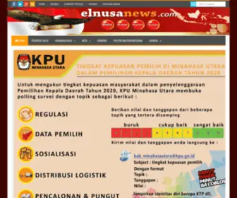 Elnusanews.com(Elnusa News) Screenshot