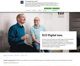 Elo-Servicecenter.de(MODUS Consult) Screenshot