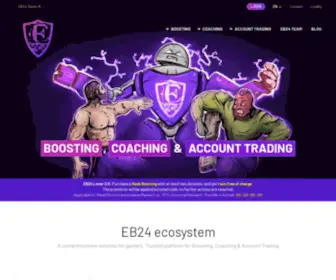 Eloboost24.eu(We provide elo boost service in game LoL. Eloboost24) Screenshot