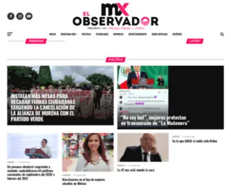 Elobservadormx.com(El Observador MX) Screenshot