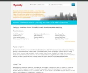 Elocalprofiles.com(MyLocally Small Business Directory) Screenshot