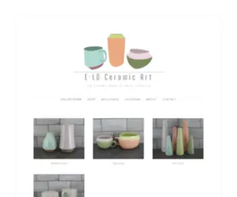 Eloceramicart.com(E.Lo Ceramic Art) Screenshot