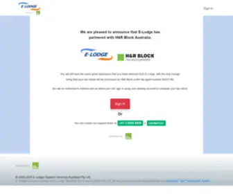Elodge.com.au(DIY Lodge Your 2016 Tax Return Online in 10 Minutes) Screenshot