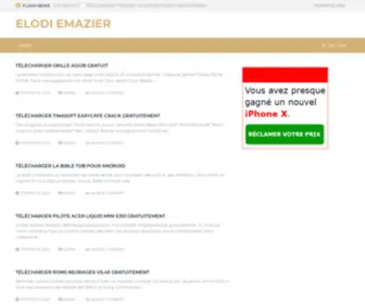 Elodiemazier.com(Elodi Emazier) Screenshot