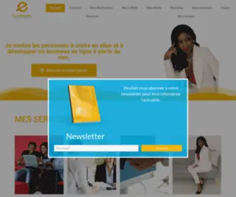 Elodieonana.com(Business Consulting) Screenshot