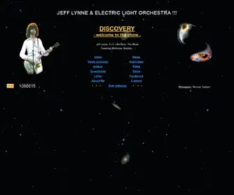Elodiscovery.com(Jeff Lynne & ELO site) Screenshot
