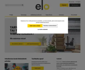 Elo.fi(Etusivu) Screenshot