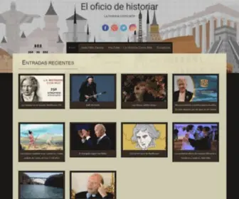 Eloficiodehistoriar.com.mx(El oficio de historiar) Screenshot