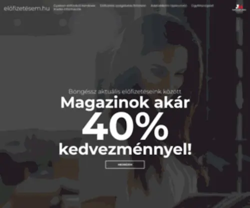 Elofizetesem.hu(Magaziner) Screenshot