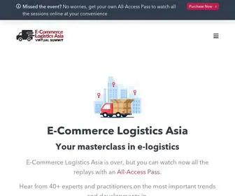 Elog.asia(E-Commerce Logistics Asia Virtual Summit by Global Supply Chain Council (GSCC)) Screenshot