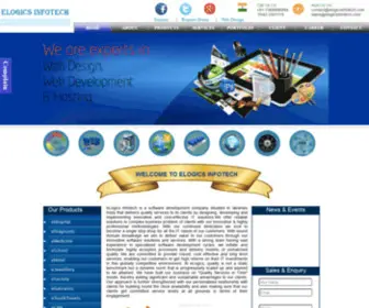 Elogicsinfotech.com(Elogics Infotech) Screenshot