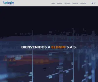 Elogim.com(Sistemas especializados para bibliotecas) Screenshot