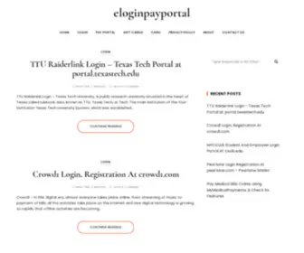 Eloginpayportal.com(eloginpayportal) Screenshot