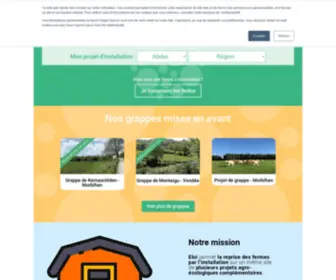 Eloi.eu(Donnez vie à votre installation en agroécologie) Screenshot