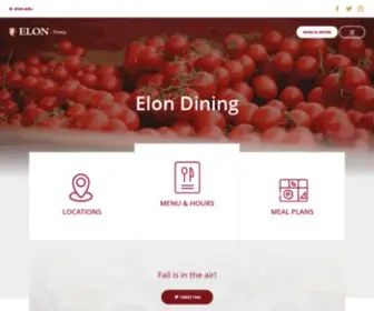 Elondining.com(Elon Dining) Screenshot