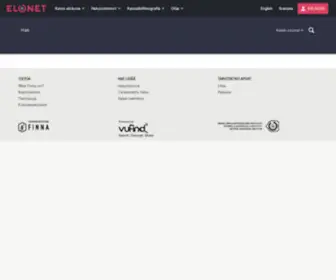 Elonet.fi(Haun aloitussivu) Screenshot