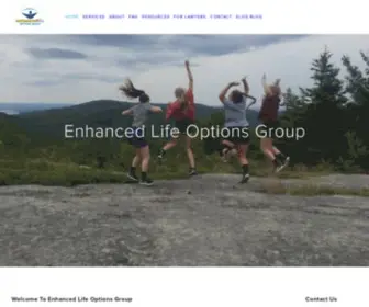 Elonh.org(Enhanced Life Options Group) Screenshot