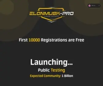 Elonmuskpro.io(The matrix platform) Screenshot
