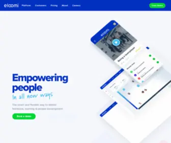 Eloomi.io(Award winning Learning and Performance Management System) Screenshot