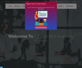 Eloquenceacademy.in(ELOQUENCE Academy) Screenshot