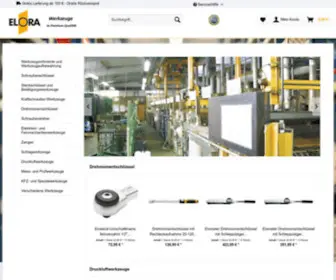 Elora-WerkZeugshop.de(Werkzeug & Zubehör günstig im Online) Screenshot