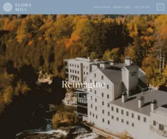 Eloramill.ca(Elora Mill Hotel & Spa) Screenshot