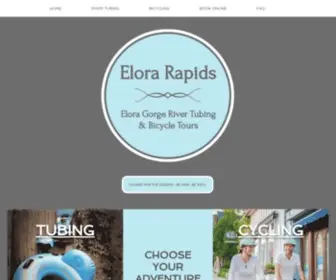 Elorarapids.com(Choose Your Elora Rapids Adventure) Screenshot