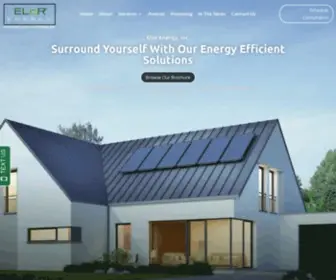 Elorenergy.com(Elor Energy) Screenshot