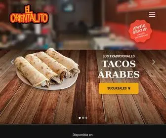 Elorientalito.com(Taqueria El Orientalito) Screenshot