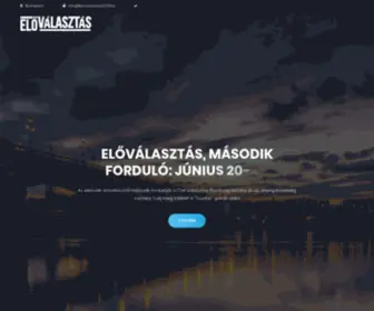 Elovalasztas2019.hu(Elovalasztas 2019) Screenshot