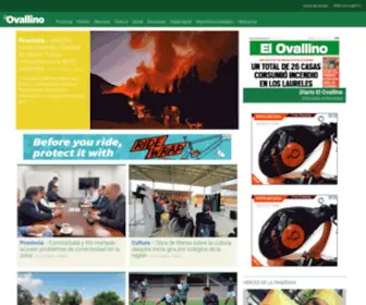 Elovallino.cl(Diario El Ovallino) Screenshot