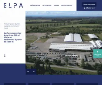 Elpa.fr(Location local de stockage industriel en Alsace) Screenshot