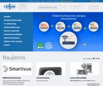 Elpa.lt(Duomenų) Screenshot