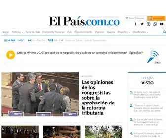 Elpais.com.co(Diario El País) Screenshot