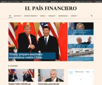 Elpaisfinanciero.com(EL PAÍS FINANCIERO) Screenshot