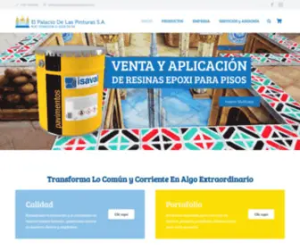 Elpalaciodelaspinturas.com(El Palacio De Las Pinturas) Screenshot