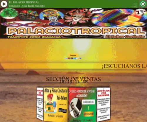 Elpalaciotropical.com(EL PALACIO TROPICAL) Screenshot
