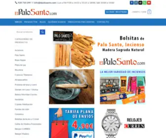 Elpalosanto.com(Palo Santo) Screenshot