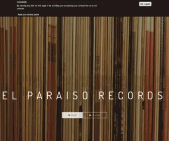 Elparaisorecords.com(El Paraiso Records) Screenshot