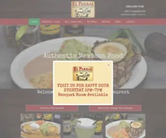 Elparralmexicanrestaurant.com(elparralmexicanrestaurant) Screenshot