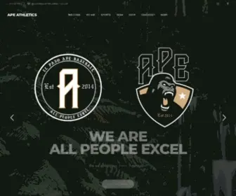 Elpasoapeathletics.com(APE Athletics) Screenshot