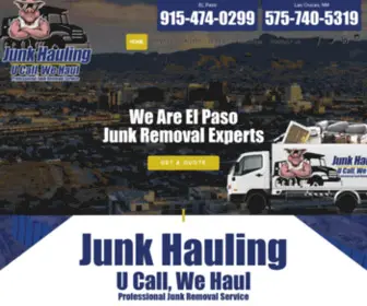 Elpasojunkhauling.com(Junk Hauling) Screenshot