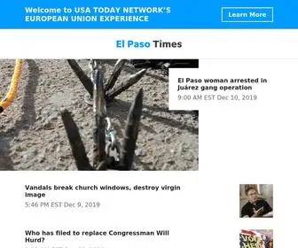 Elpasotimes.com(El Paso Breaking News Sports Entertainment Lifestyle Opinion) Screenshot