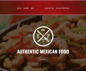 Elpatronofwinona.com(Real Mexican Food) Screenshot