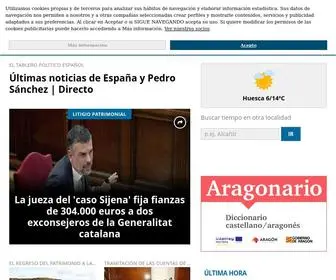 Elperiodicodearagon.com(El Periódico de Aragón) Screenshot