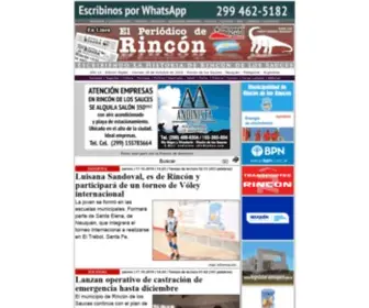 Elperiodicoderincon.com.ar(Portada de El Periódico de Rincón) Screenshot